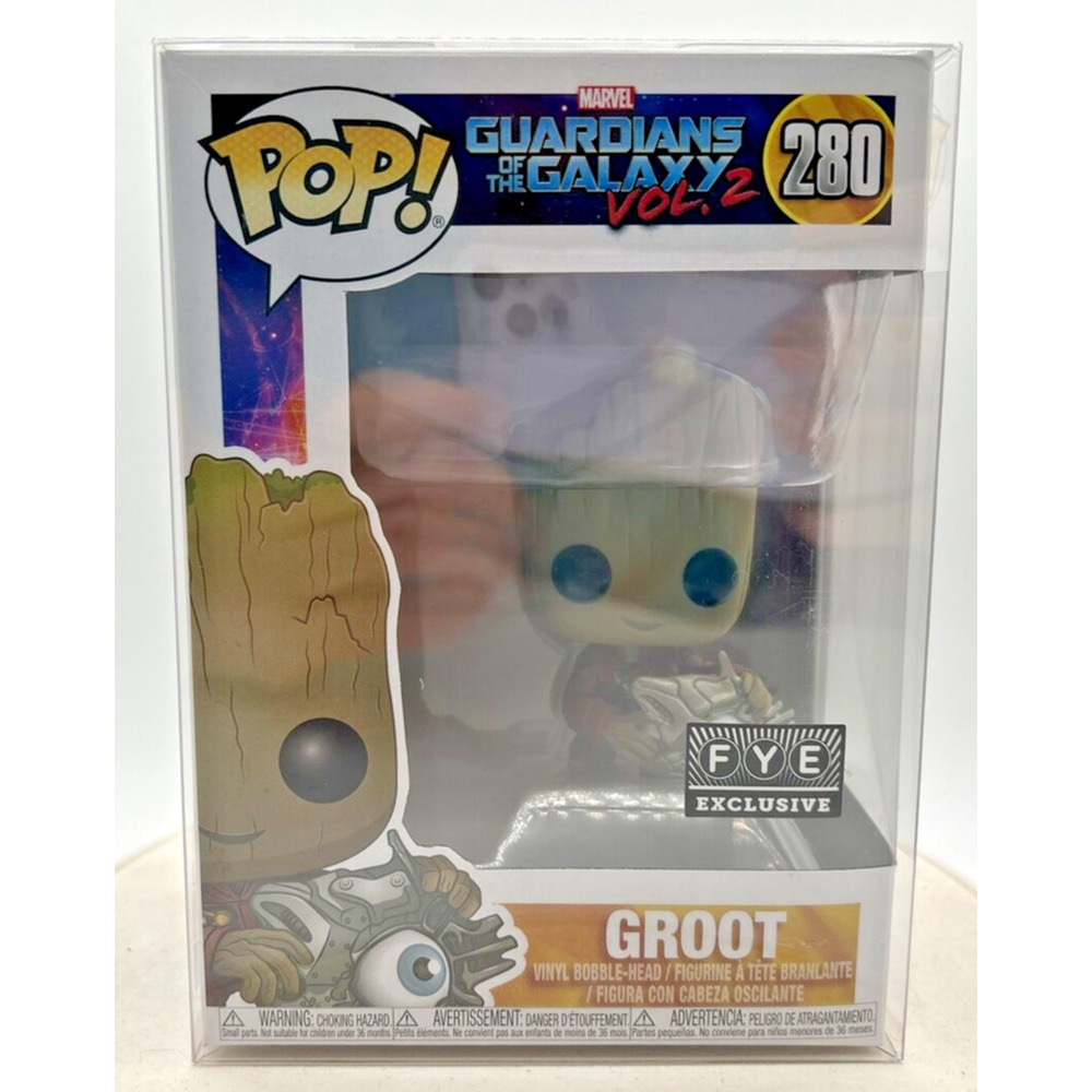 Funko Pop! Guardians of the Galaxy‎ Vol. 2 Groot FYE Exclusive #280 F26